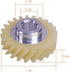 Worm Gear Replacement W10112253 for Whirlpool Kitchenaid Mixer, Replaces 4162897 AP4295669