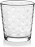 Libbey Awa Tumbler and Rock Glasses Set - Elegant Polka Dot Drinking Glasses, 16 All Purpose Cups for Events