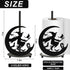 Halloween Paper Towel Holder Black Witch Kitchen Decor Accessories for Home Bathroom, Large Metal Towel Holder Stand for Countertop