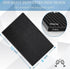 Bar Mat 12" x 6" Rubber Bar Service Spill Mat for Cocktail Bartender Set of 2 Coffee Bar or Countertop Mats Glass Drying Mat (Black, 12" x 6" x0.4") by IMIYOKU