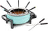 Nostalgia 12-Cup Electric Fondue Pot Set for Cheese & Chocolate, Stainless Steel Kitchen Gadgets with 8 Forks