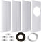 Portable Air Conditioner Window Kit with Coupler, Adjustable Seal for AC Unit, Universal Ducting (5.9 Inches Diameter)