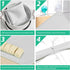 Extra Thick Silicone Pastry Mat 24"x16" - Non Stick Food Grade Dough Rolling Bake Mat with Edge Heightening
