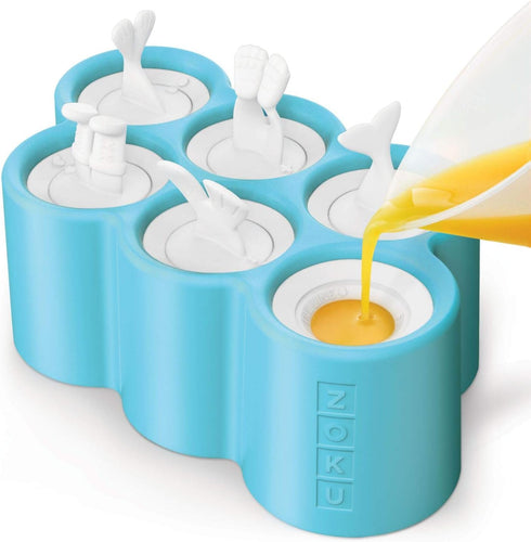 Zoku Polar Pop Molds, 5 Different Explorer Friends and Polar Explorer-Shaped Popsicle Molds in One Tray