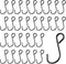 T Tulead 30PCS S-Hooks, Small Metal Hanging Hooks 1.6" Black for Bedroom, Bathroom, Kitchen, Office