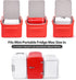 Case for Mini Fridge,Case Compatible with Portable Car Refrigerator/Makeup Fridge,Protective Case Suitable for Mini Portable Compact for Bedroom,Office,Road Trips (Orange)