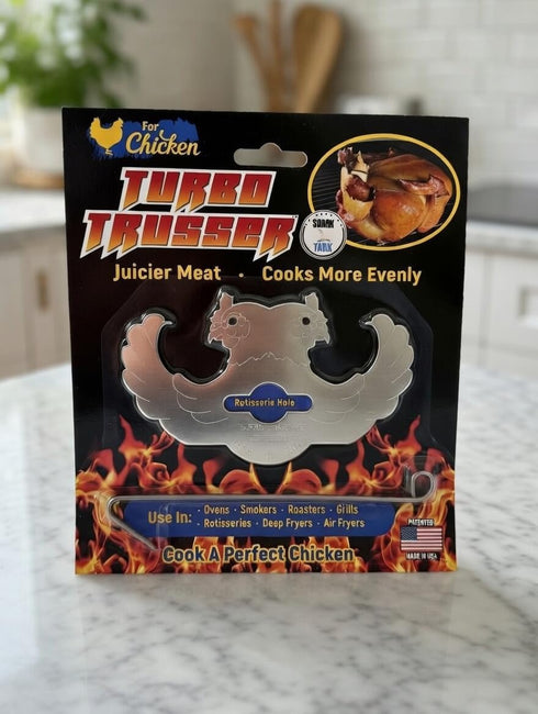 for Chicken I As Seen on Shark Tank I Cooks Evenly & Makes Meat Juicier I Easy-to-Use & Dishwasher Safe I for Ovens