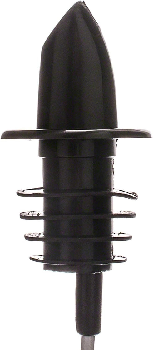TableCraft Free Flow Pourers, Black, 24-Pack