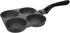 Cast Iron Skillet Egg Cooker Pan - 4 Egg Frying Pan, Non Stick Divided Grill Pan