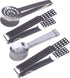 4 Pcs Stainless Steel Tea Bag Tongs, Teabag Squeezer Strainer Holder, Mini Sugar Clip Kitchen Bar Tools