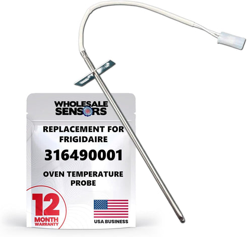 Replacement for Frigidaire 316490001 - Oven Temperature Probe, 12 Month Warranty