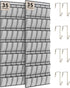 dodowin Over the Door Shoe Organizers, 2 Pack - 35 Deep Mesh