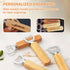 Bartender Bottle Openers, Wood Handle Handheld Beer Bottle Openers, Set of 12