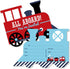 Big Dot of Happiness Railroad Party Crossing - Shaped Fill-In Invitations -