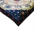 24" ICC Yellow Zodiac Mandala Barmeri Large Floor Pillow Cover Cushion Meditation Seating Ottoman Throw Cover Hippie