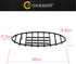 JY COOKMENT Cooling Roasting Rack, Integrated Feet, Enameled Coating, Dishwasher Safe (10inch*6.5inch)