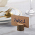 Wood Place Card Holders, 20Pcs Rustic Table Number Holders and 30Pcs Kraft Table Place Cards for Weddings