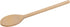 10 Inch Long Wooden Spoons for Cooking, Oval Wood Mixing Spoons for Baking, Set of 3 Natural Beechwood