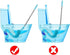 HOMEGOAL Toilet Plunger, Siphon Type Clog Remover, Flexible Rubber Head Stainless Steel Handle, Toilet Dredge Tool
