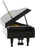 Broadway Gifts 3.5" Black Wood Grand Piano Ornament, Decoration for Piano Players