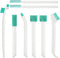 8Pcs Detailed Cleaning Tool Set, Small Cleaning Brushes for Household, Tiny Scrub Cleaner Brush for Window Groove, Car,