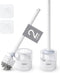 BOOMJOY Toilet Bowl Brush and Holder, 2 Pack Toilet Brush and Holder