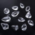 Decoration,Pack 12 H&D Clear Jewelry Crystals Pendants Chandelier Lamp Lighting Drops Prisms Hanging Glass Prisms Parts