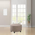 GAMUKAI 24"-29" Stretch Ottoman Slipcover Round Furniture Protector Fits Dia, for Footrests, Storage Ottomans & Folding
