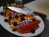 TONIFE 8-Inch Chef Knife with 7Cr17MoV High Carbon Stainless Steel and Natural Rosewood Handle
