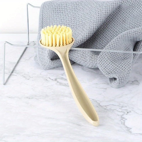 Jerliflyer Dish Brush with Handle, Long Handle for Cleaning Dishes, Pots, Pans, Sinks, Stoves
