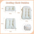 Set Rocking Chair Cushion Indoor Large Chair Pads with Ties Extra Lumbar Pillow Premium Dutch Velvet High Resilience