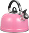 MAGICLULU Whistling Kettle, Mini Tea Kettle for Stovetop, Spherical Stainless Steel Teapot with Sound Pot