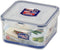 Lock & Lock Square Plastic Food Container with Special Tray for Tofu