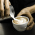 Milk Frothing Pitcher, 12oz Espresso Steaming Pitcher, Stainless Steel Milk Jug Cup with Decorating Pen