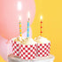 100Pcs Red Plaid Paper Baking Cups, White Red Checkered Cupcake Wrappers for Party Supplies
