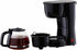 Mainstays 5 Cup Black Coffee Maker with Removable Filter Basket for Easy Cleaning