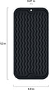 Silicone Dish Drying Mat, Large Non-Slip Heat-resistant Dish Drainer for Kitchen Counter, Sink, Refrigerator or Drawer