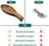 Walnut Wooden Spoon Rest - Heat-Resistant Wood Holder for Stove Top, Kitchen Utensil Organizer for Ladles & Spatulas