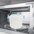 HEMOTON Microwave Cookware - Small Microwave Cooker for Rice, Easy Cooking Container for Rice, Soup & Pasta