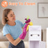 ShellKingdom Toilet Paper Holder Stand, Small Bathroom Storage Cabinet with Doors and Shelves, Slim Storage Cabinet