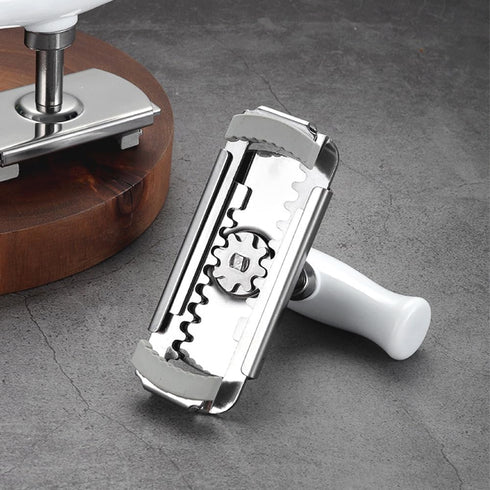 Upgraded Stainless Steel Jar Opener, Adjustable Tool for 1-4 inches Lids, Easy Non-Slip Opener for Weak Hands