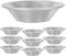 VICASKY 10pcs Mini Tart Tin, Chinese Egg Tart Portuguese Egg Tart Mini Dessert Molds, Non-Stick Egg Tart Pan