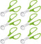 6Pcs Quail Egg Cutter Scissors, Kitchen Egg Shears Tool (Green)