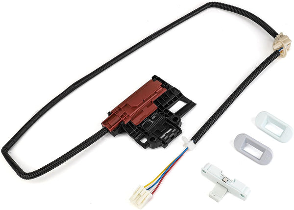 3mirrors W10404050 Washer Lid Lock Latch Assembly and W10240513 Door Strike for Whirlpool Kenmore Maytag Amana