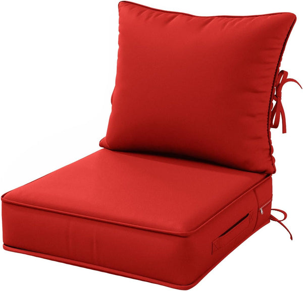 Outdoor Patio Chair Cushions Set 19 L X 19 W X 4