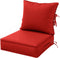 Outdoor Patio Chair Cushions Set 19 L X 19 W X 4