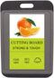 Medium Kitchen Cutting Board Mats, BPA Free, Dishwasher Safe, Juice Grooves, Thicker Boards, Easy Grip Handle