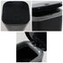 0.5 Gallon Tiny Countertop Trash Can, Mini Desktop Garbage Can with Push-Button, Black