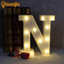 Pooqla LED Marquee Letter Lights Sign, Light Up Alphabet Letter for Home Party Wedding Decoration