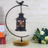 YY YEARCHY Metal Terrarium Ornament Display Stand, Flower Pot Iron Pothook for Hanging Glass Globe Ball (Black, 1)